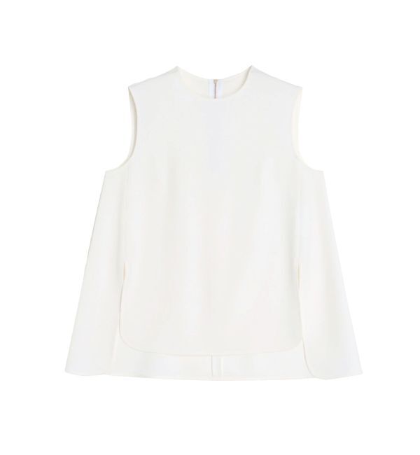 ELENDEEK「GEORGETTE ASYMMETRY TANK」|シャツ・ブラウス|