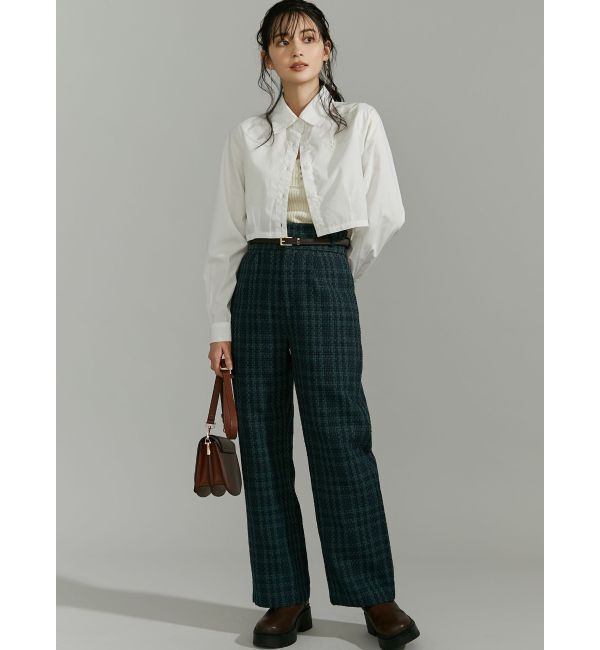 RESEXXY「ツイードワイドパンツ【セットアップ着用可能】」|その他|