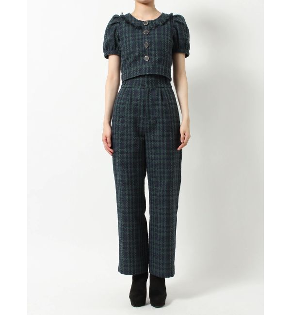 RESEXXY「ツイードワイドパンツ【セットアップ着用可能】」|その他|