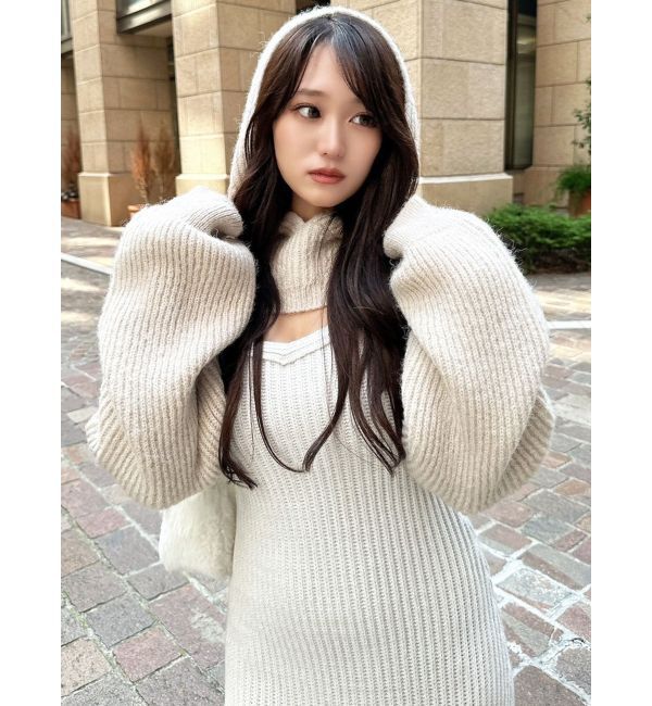 RESEXXY「メランジアンサンブルニットワンピース」|ワンピース|