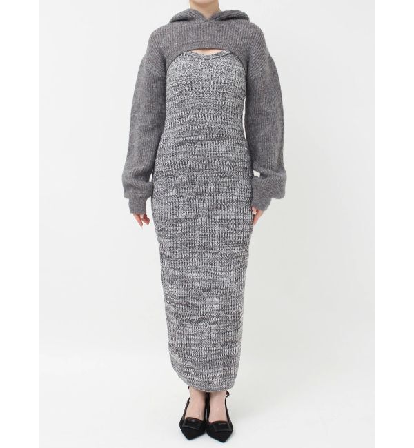 RESEXXY「メランジアンサンブルニットワンピース」|ワンピース|