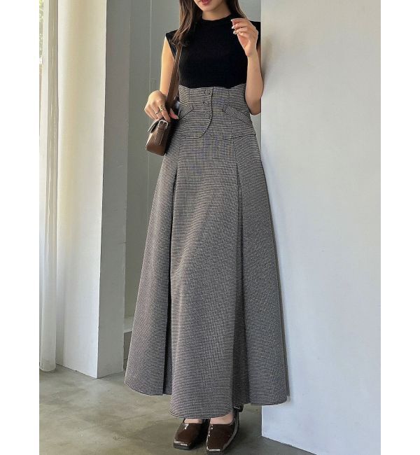 dazzlin「ミニチェックコルセットワンピース」|ワンピース|