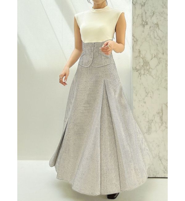 dazzlin「ミニチェックコルセットワンピース」|ワンピース|