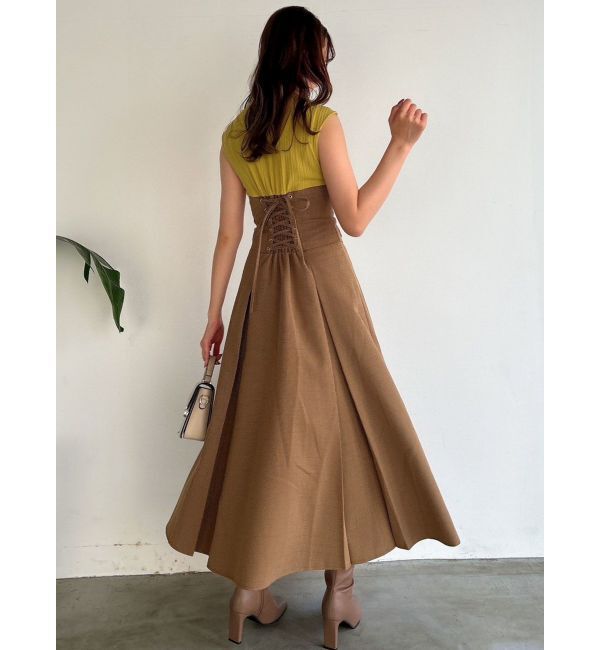 dazzlin「ミニチェックコルセットワンピース」|ワンピース|