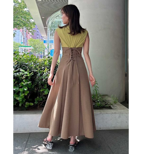 dazzlin「ミニチェックコルセットワンピース」|ワンピース|