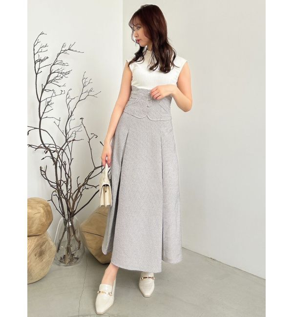 dazzlin「ミニチェックコルセットワンピース」|ワンピース|