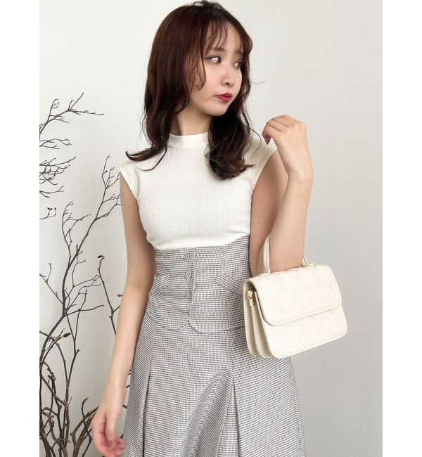 dazzlin「ミニチェックコルセットワンピース」|ワンピース|