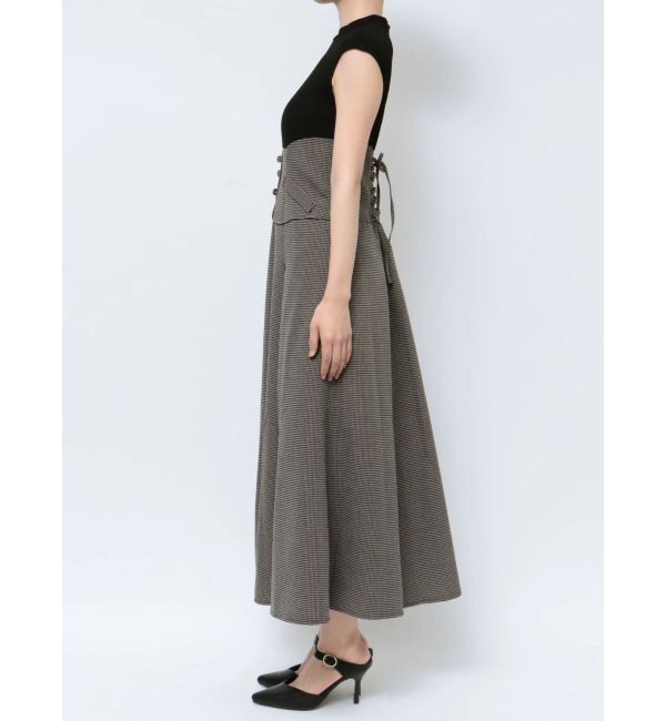 dazzlin「ミニチェックコルセットワンピース」|ワンピース|