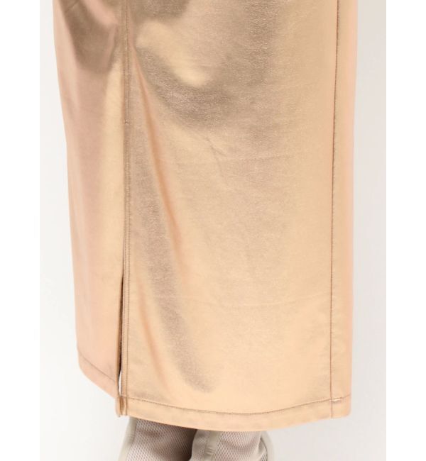 dazzlin「メタリックストレートスカート」|スカート|