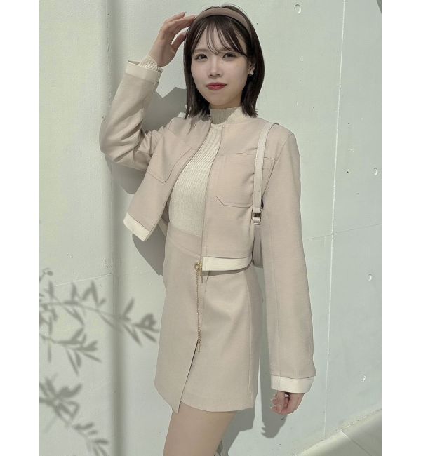 dazzlin「【SETUP】レディミニスカート※セットアップ対応」|スカート|