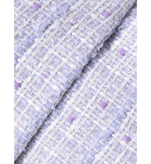 dazzlin「ラメツイードフレアミニワンピース」|ワンピース|