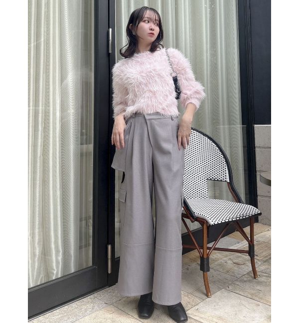 dazzlin「シャギークルーニットトップス」|ニット・セーター|