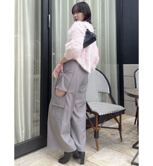 dazzlin「シャギークルーニットトップス」|ニット・セーター|