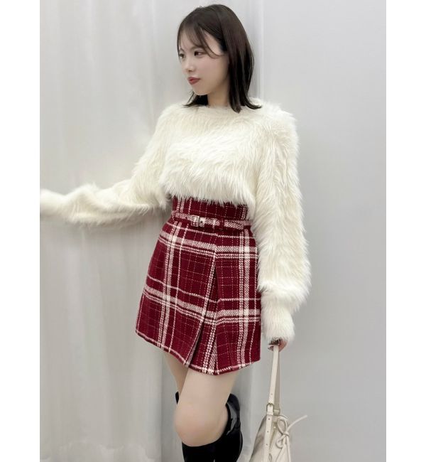 dazzlin「シャギークルーニットトップス」|ニット・セーター|