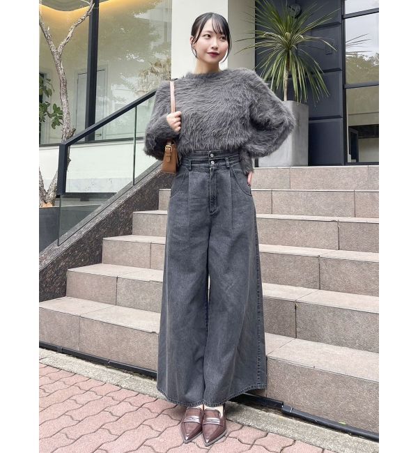 dazzlin「シャギークルーニットトップス」|ニット・セーター|