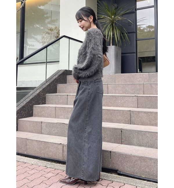 dazzlin「シャギークルーニットトップス」|ニット・セーター|