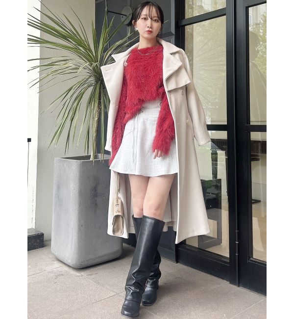 dazzlin「シャギークルーニットトップス」|ニット・セーター|