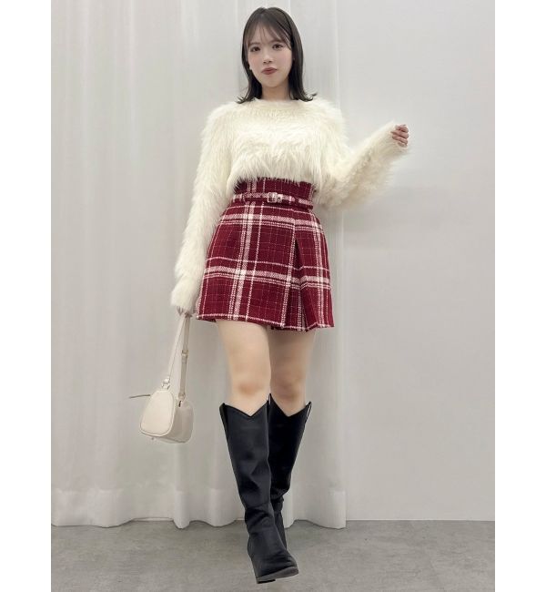 dazzlin「シャギークルーニットトップス」|ニット・セーター|