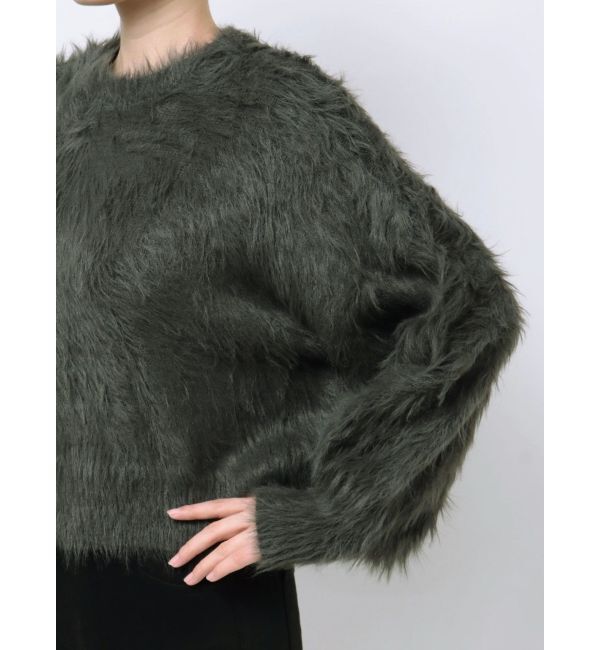 dazzlin「シャギークルーニットトップス」|ニット・セーター|