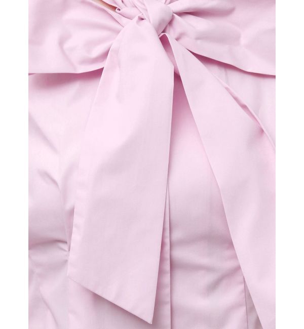 dazzlin「ペプラムボリュームスリーブボウタイブラウス」|シャツ・ブラウス|