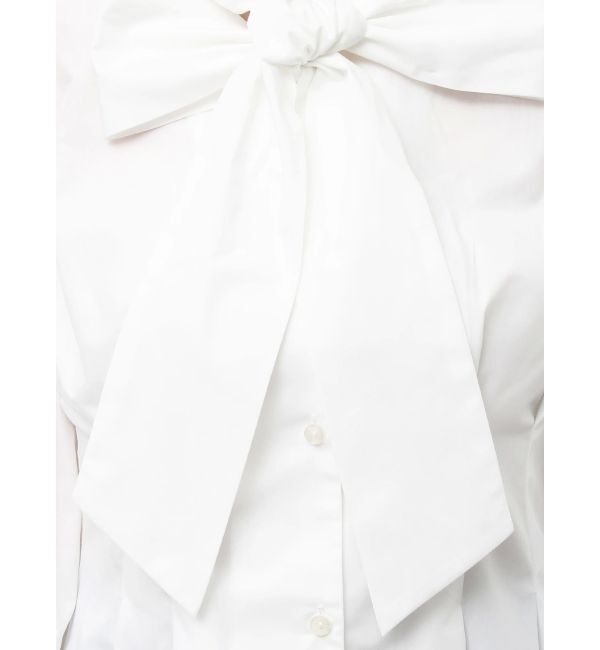 dazzlin「ペプラムボリュームスリーブボウタイブラウス」|シャツ・ブラウス|