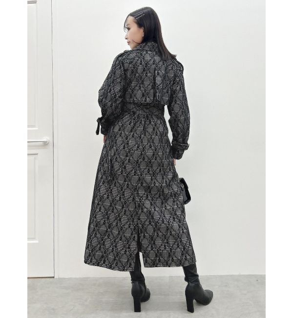 dazzlin「レイヤードタックシングルトレンチコート」|トレンチコート|