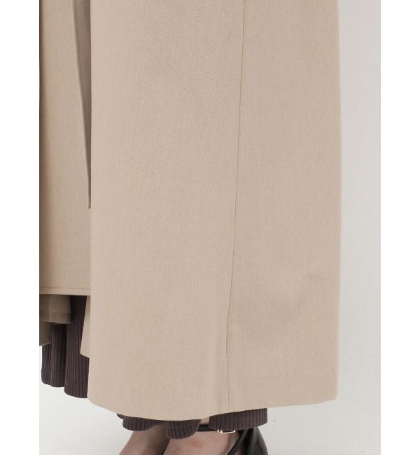 dazzlin「レイヤードタックシングルトレンチコート」|トレンチコート|