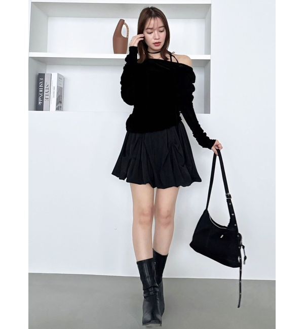 dazzlin「【再販売】バルーンミニスカート」|スカート|