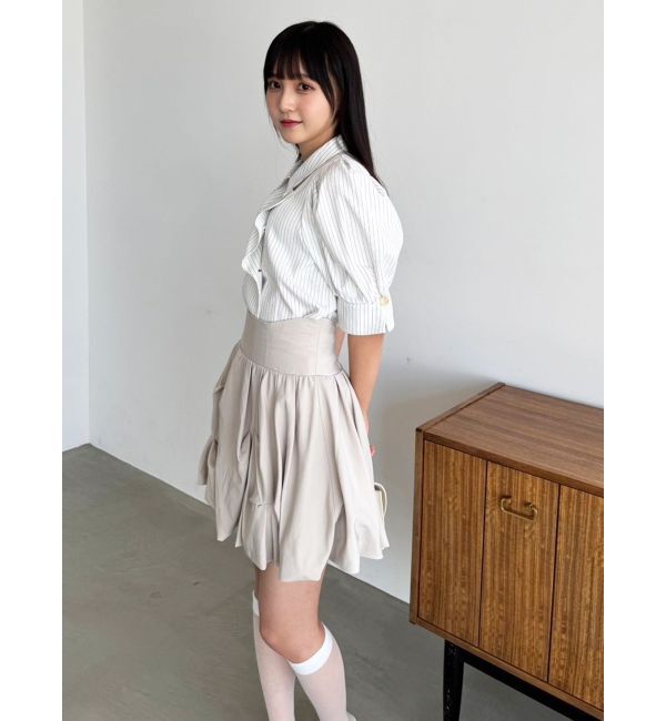 dazzlin「【再販売】バルーンミニスカート」|スカート|