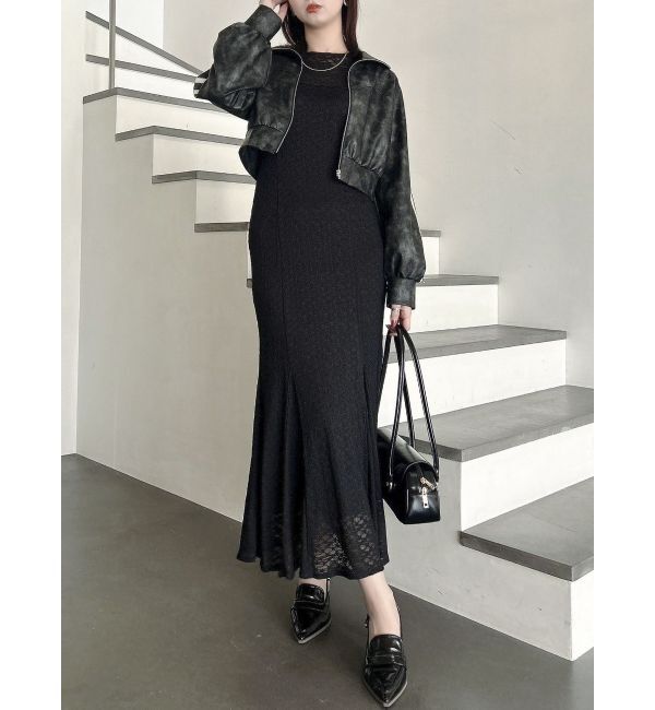 dazzlin「バックリボンレースワンピース」|ワンピース|