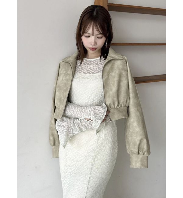 dazzlin「バックリボンレースワンピース」|ワンピース|