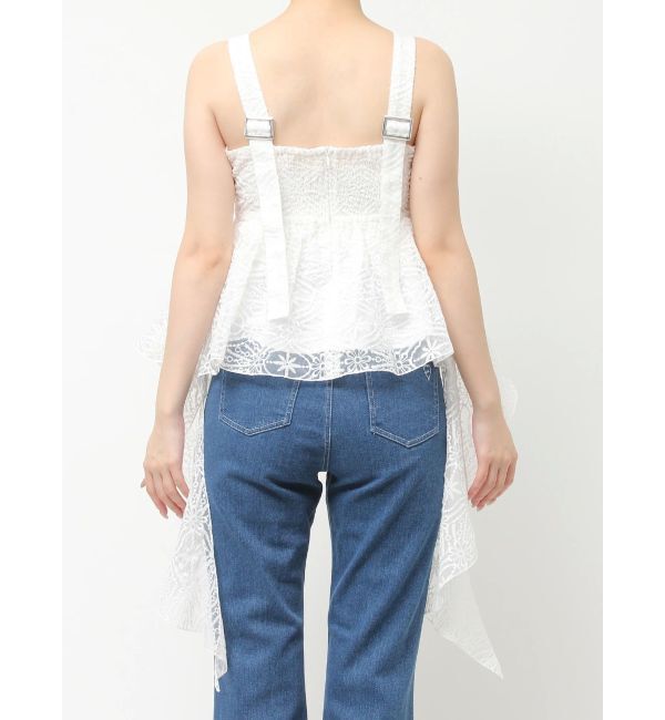 dazzlin「レースビッグフリルブラウス」|シャツ・ブラウス|