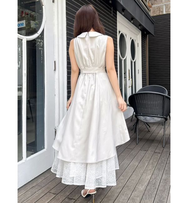 dazzlin「ドレープタックレイヤードワンピース」|ワンピース|