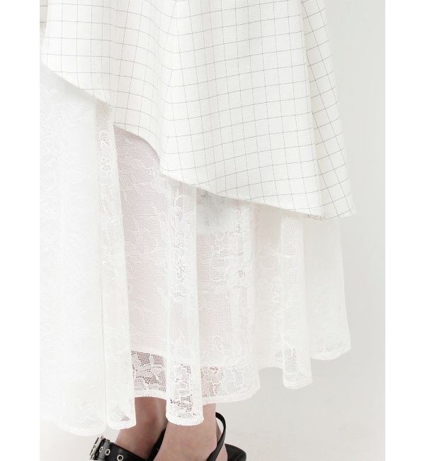 dazzlin「ドレープタックレイヤードワンピース」|ワンピース|