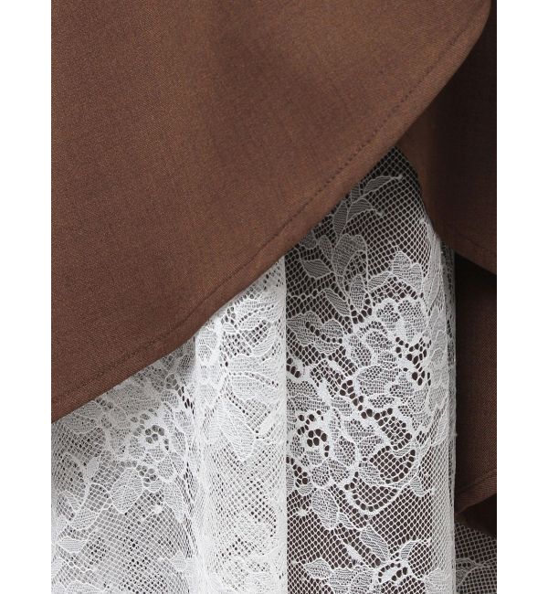 dazzlin「ドレープタックレイヤードワンピース」|ワンピース|