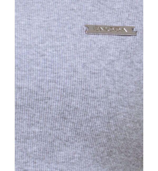 EMODA「プレートクロップトップ」|Tシャツ・カットソー|