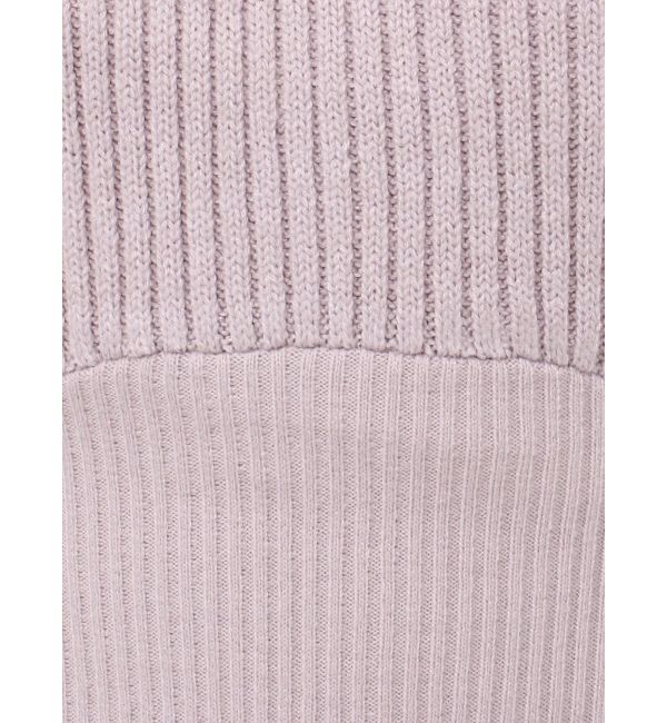 MERCURYDUO「バックシャンツイストデザインニットワンピース」|ワンピース|