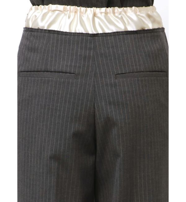 MERCURYDUO「【OUNNOUN】ダブルウエストバンドパンツ」|その他|