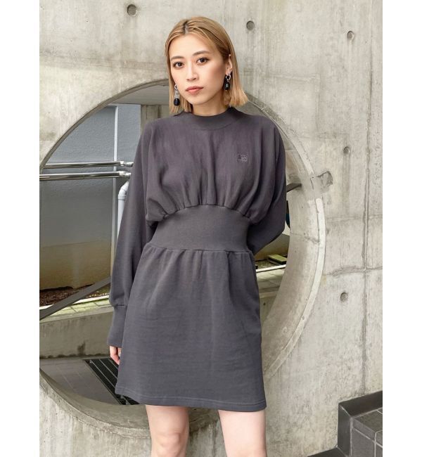 MURUA「【RUSSELL ATHLETIC&times;MURUA】ウエストリブミニワンピース」|ワンピース|