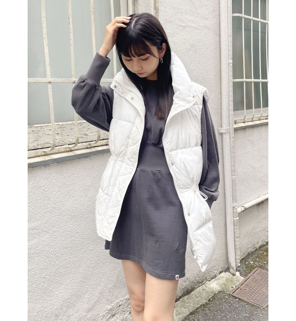 MURUA「【RUSSELL ATHLETIC&times;MURUA】ウエストリブミニワンピース」|ワンピース|