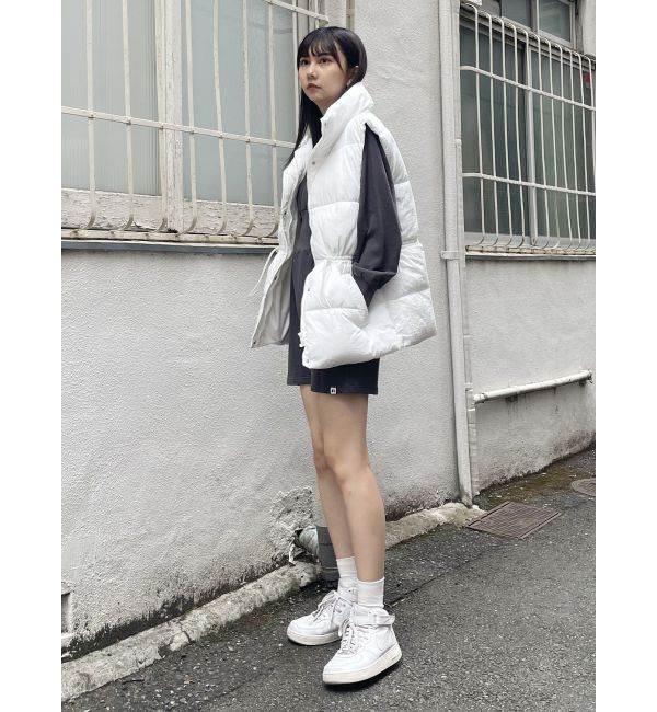 MURUA「【RUSSELL ATHLETIC&times;MURUA】ウエストリブミニワンピース」|ワンピース|