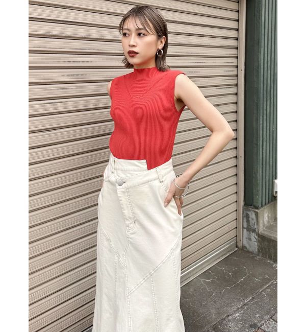 MURUA「ウォッシュドデニムマーメイドスカート」|スカート|