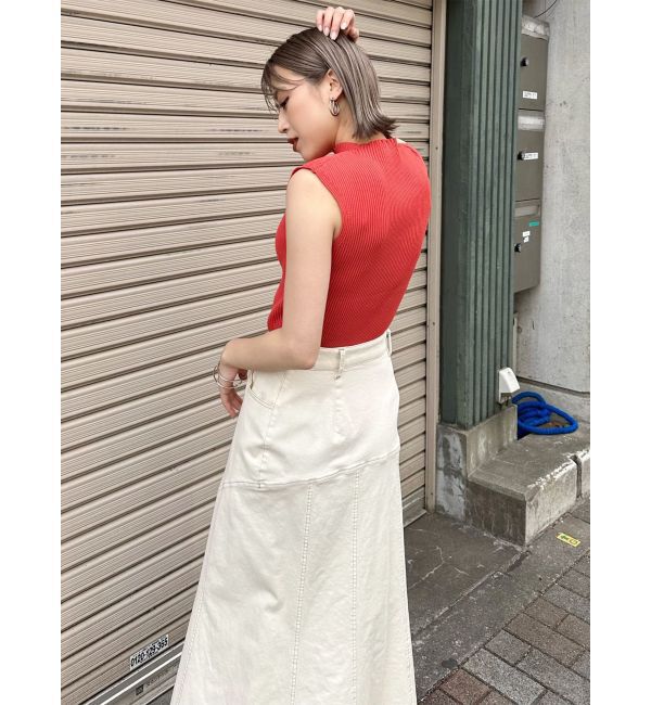 MURUA「ウォッシュドデニムマーメイドスカート」|スカート|