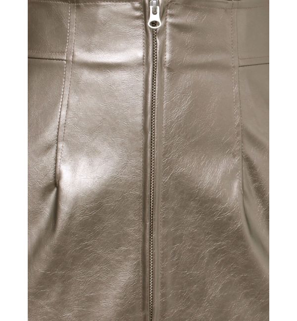 MURUA「マルチウェイナローフェイクレザースカート」|スカート|