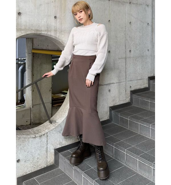 MURUA「2wayニットセットプルオーバー」|ニット・セーター|