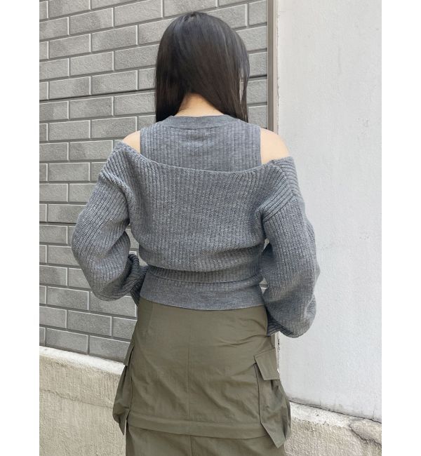 MURUA「2wayニットセットプルオーバー」|ニット・セーター|