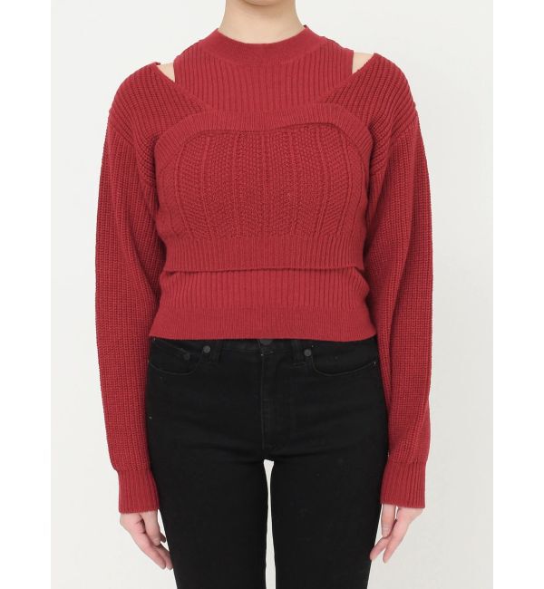 MURUA「2wayニットセットプルオーバー」|ニット・セーター|