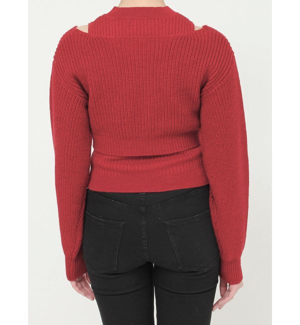 MURUA「2wayニットセットプルオーバー」|ニット・セーター|