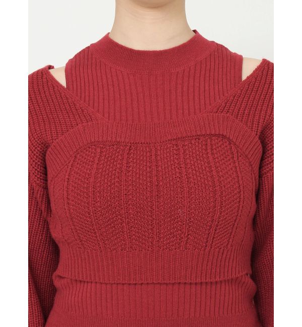 MURUA「2wayニットセットプルオーバー」|ニット・セーター|