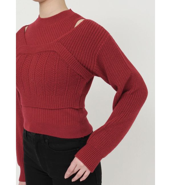 MURUA「2wayニットセットプルオーバー」|ニット・セーター|